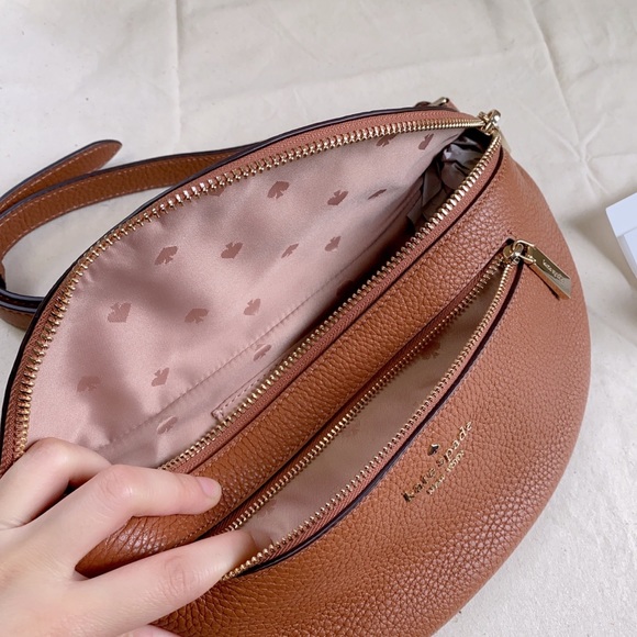 Kate Spade leila leather belt bag in warm ginger - Picture 5 of 10